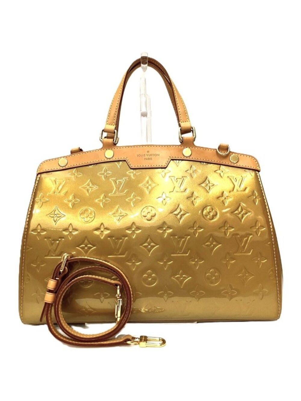 Louis Vuitton Blair MM Vernis Handbag Patent Leather
